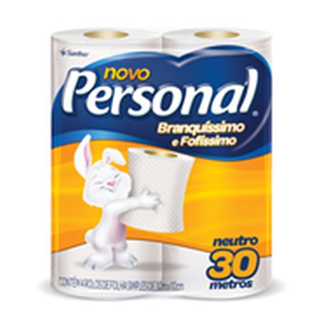 Papel Higiênico Folha Simples Rolinho 60 x 30m Personal HPS45