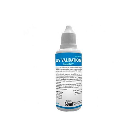 Hospitalar UV Validation Spartan Reagente UV 60ml