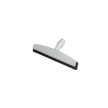 Rodo Plástico Branco c/Rosca s/Cabo c/Borracha Preta Dupla 65 cm Tonk Ref 2203070201