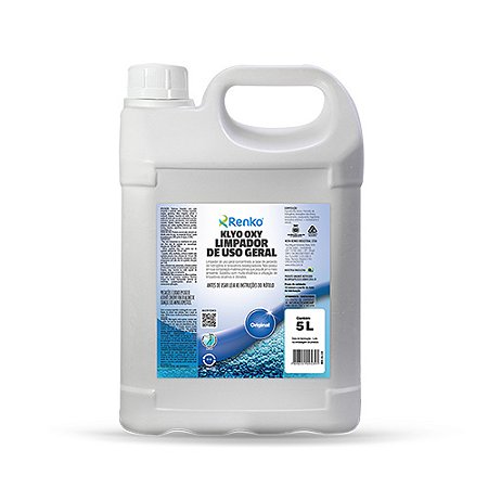 Limpeza Geral Renko Klyo Oxy Limpador c/ Peróxido de Hidrogenio 5L