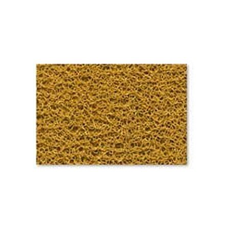 Tapete de vinil ouro 120cm x 80cm p/ sujeira sólida e baixo tráfego Practik