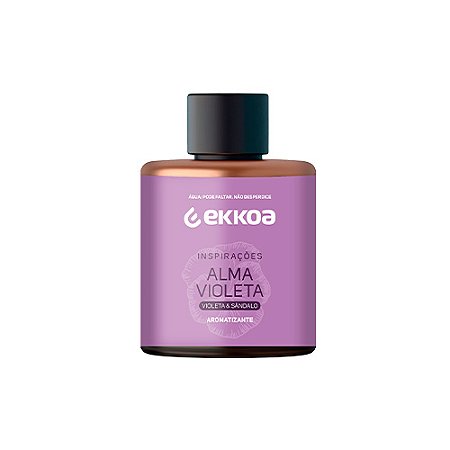 Odorização Ekkoa Inspirações Alma Violeta odorizador p/ ambientes 80ml