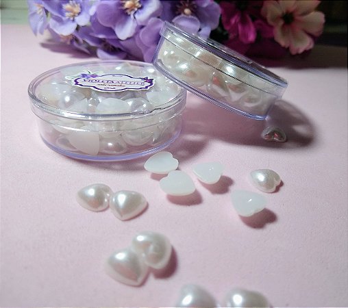 Meia Pérola Coração