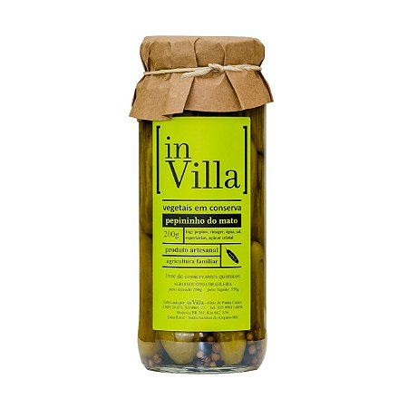Conserva De Pepininhos 200g