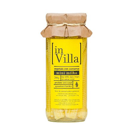 Conserva De Mini Milho 200g