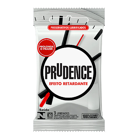Preservativos Prudence - Efeito Retardante