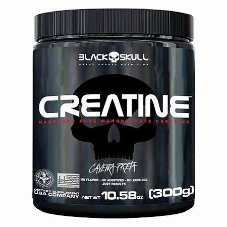 CREATINA BLACK SKULL 300 GR 100% PURA