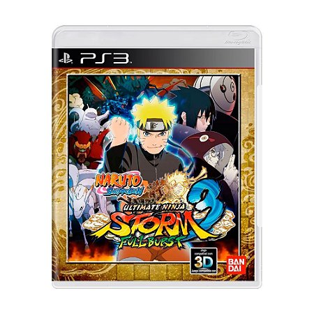 Naruto Shippuden: Ultimate Ninja Storm 3 Full Burst - PS3 (usado)