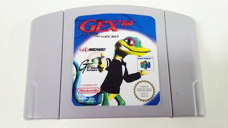 Gex 64: Enter The Gecko - N64 Relabel (usado)