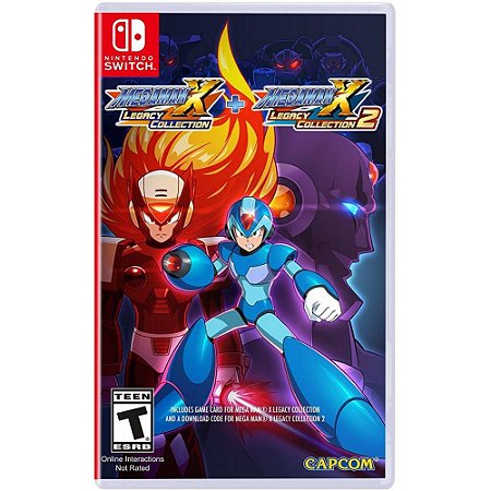 Megaman X: Legacy Collection 1 e 2 - Switch