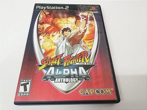Street Fighter: Alpha Anthology - PS2 (usado)