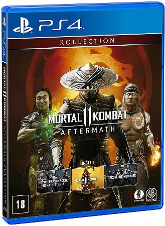 Mortal Kombat 11: Aftermath - PS4 (usado)