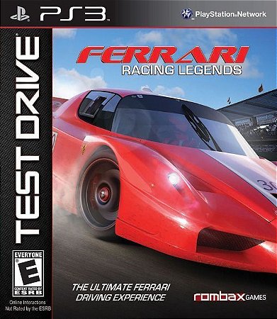 TEST DRIVE - FERRARI RACING LEGENDS USADO (PS3)