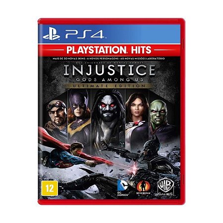 Injustice Gods Among US: Ultimate Edition Hits - PS4 (usado)