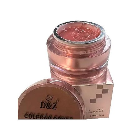 Gel Coleção Luxo Uv/Led Cover Pink 30 ml