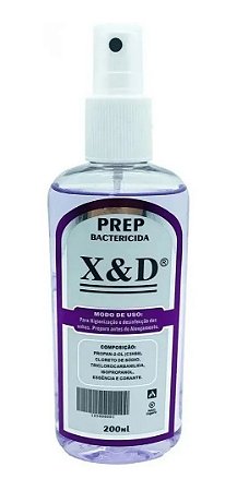 Prep X&d Unidade Bactericida Spray Higiene Unha - 200 Ml