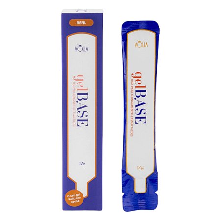 Volia Gel Base Clear – Sachê 12g