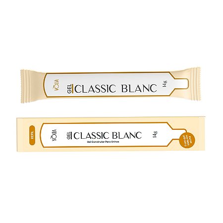 Sache Gel Classic Blanc 14g Vòlia - Atacado sob Consulta