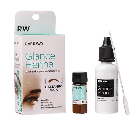 Henna Glance Castanho Claro 3,5g