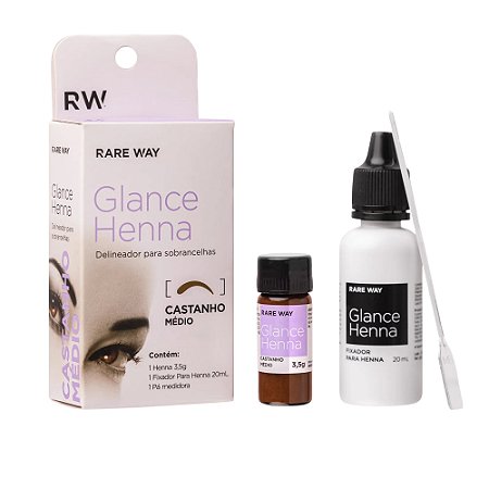 Henna Glance Castanho Médio 3,5g
