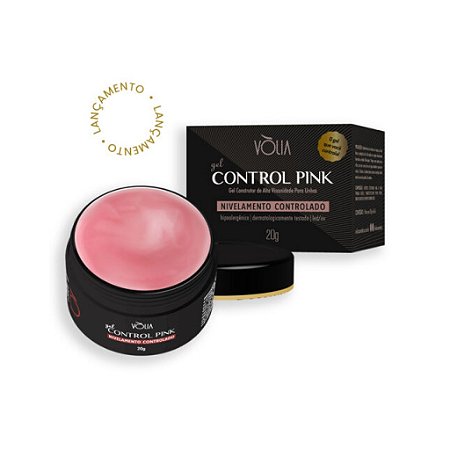 Gel Control Pink Vòlia (24g) ( Consulte Disponibilidade de Estoque ) Valores Atacado  sob Consulta