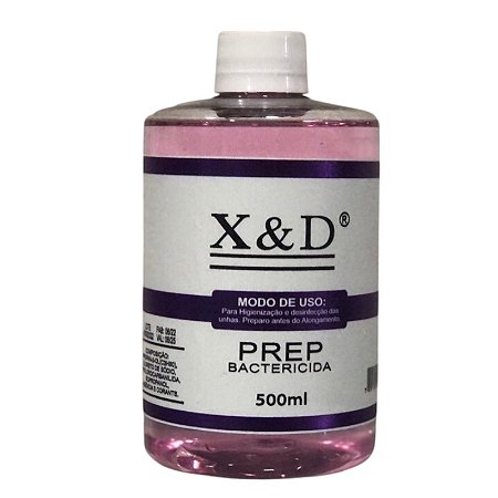 Prep XeD Bactericida para Unhas - 500 Ml