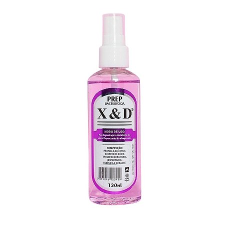 Prep X e D Bactericida para Unhas - 120ml