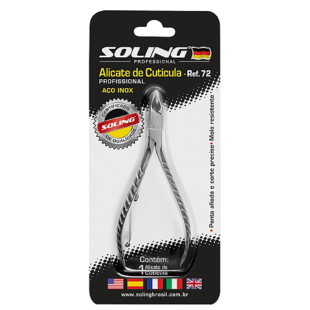 Alicate de Cutícula 72 Soling