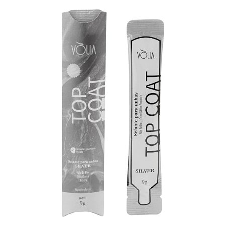 Volia Top Coat – Silver Sachê