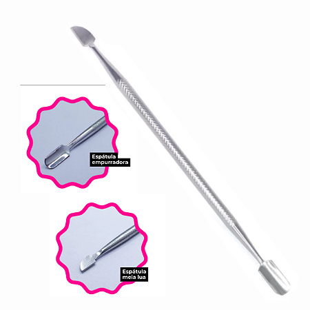 Espátula Dupla De Inox Aiko