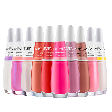 Esmalte Impala Hipoalergênico 7,5ml - Diversas Coleções