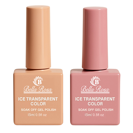 Kit Esmalte em Gel Nude Bella Rosa