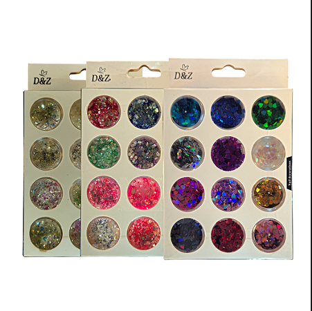 Glitter Zem 12un