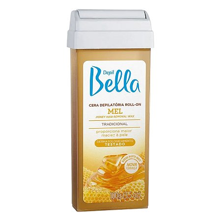 Cera Roll-On Mel 100g - Depil Bella