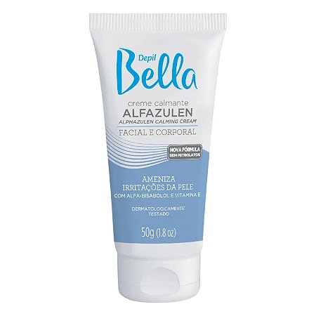 Creme Calmante Alfazulen Depil Bella 50g