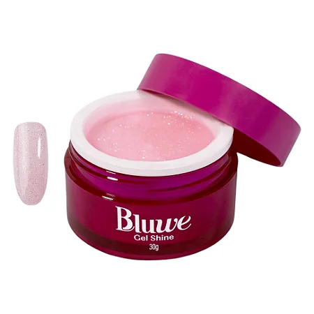 Bluwe Gel Shine Super Quartzo Rosa 30g