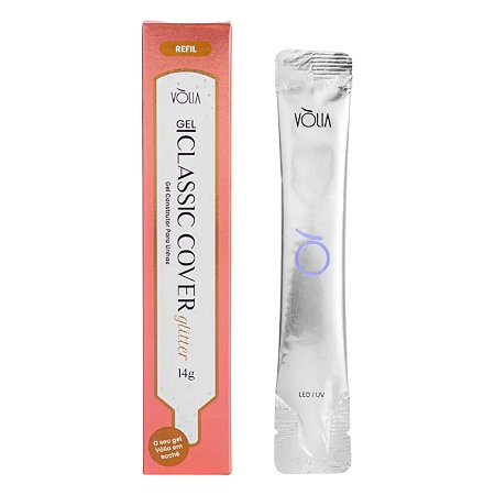Volia Gel Classic Cover Glitter – Sachê 14g
