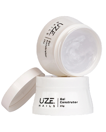 Gel Construtor Natural Clear 25g Uze Nails