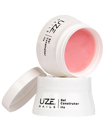 Gel Construtor Natural Pink 25g Uze Nails