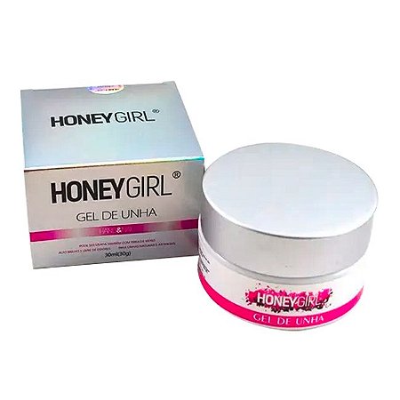 Honey Girl Gel Pink Light Led Unha Gel 30gr