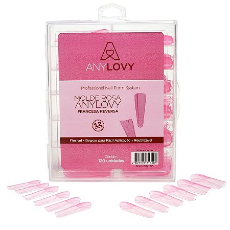 Molde Rosa Francesa Reversa 120un Any Lovy
