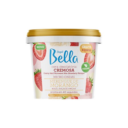Cera de Microondas Merengue Suico 100g Depil Bella