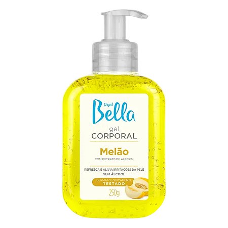 Gel Corporal Melão Depil Bella 250g