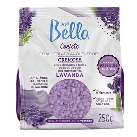 Cera Confete Lavanda 250g - Depil Bella