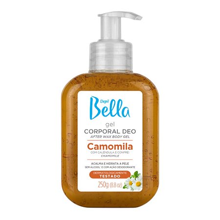Gel Hidratante Corporal Camomila Depil Bella 250g