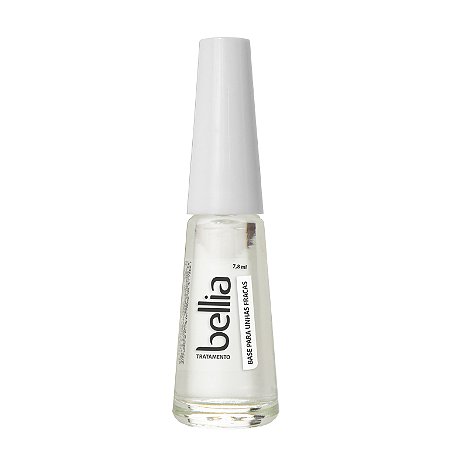 Esmalte Bellia Tratamento Base Para Linhas Fracas Atacado Pacote com 12 (doze)
