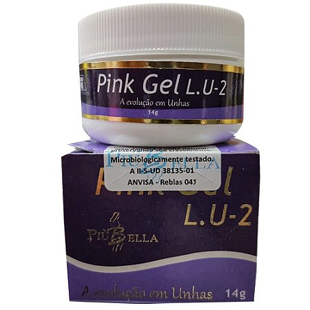 Gel Pink Lu2 Piu Bella Natural 14g