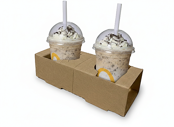 Suporte para Bebidas Copo/Lata (8x5,5x21cm) - Pacote com 50 unidades