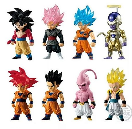 Kit 4 Action Figure Miniaturas Bonecos Dragon Ball Z