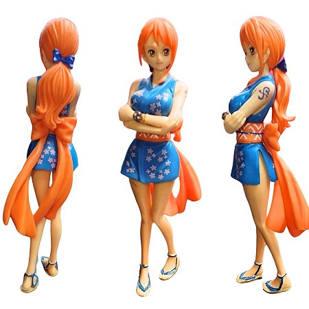 Boneco Nami Action Figure Anime One Piece 18cm